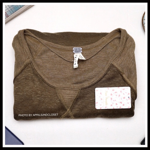 FREE PEOPLE LONG SLEEVE KNIT TUNIC PULLOVER TOP - Picture 5 of 8